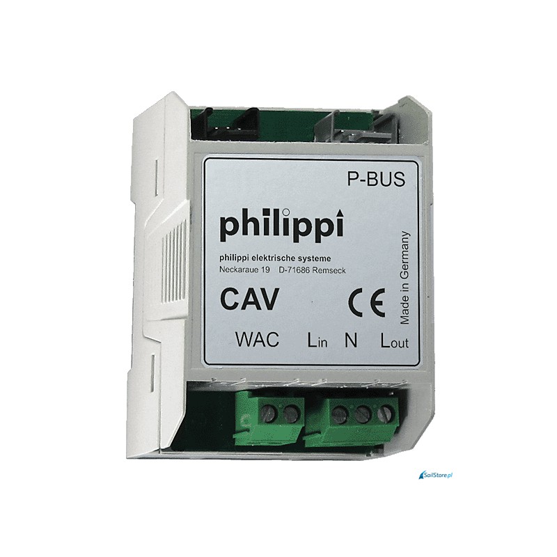 CAV - interfejs sieci AC dla szyn DIN CAV - interfejs sieci AC dla szyn DIN