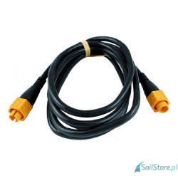 Żółty kabel Ethernet,...