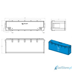 Victron Energy Akumulator LiFePO4 25,6V/200Ah - Smart