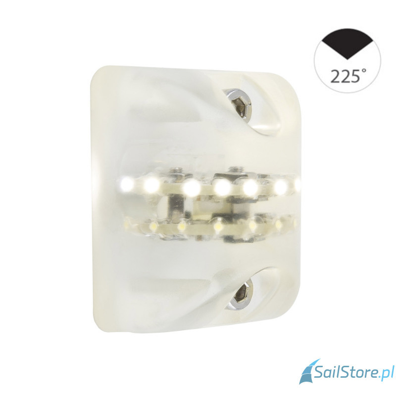 Lampa nawigacyjna Tiny masztowa biała 225°, 2NM, 9 - 30V, do łodzi 12 m
