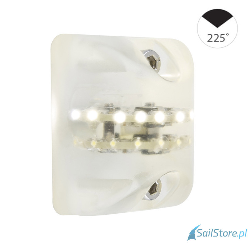 Lampa nawigacyjna Tiny masztowa biała 225°, 3NM, 9 - 30V, do łodzi 20 m