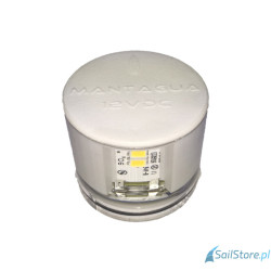 Lampa nawigacyjna Tiny Tri Racing kotwiczna biała 360°, 2NM, 12 V, do łodzi 12 m