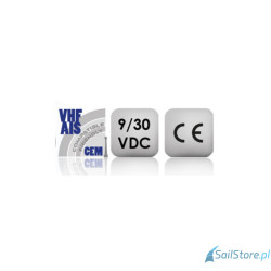 Lampa nawigacyjna kotwiczna biała 360°, 2NM, 9 - 30V, do łodzi 12 m