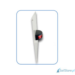 Lampa nawigacyjna NAVISLIM burtowa biała 2x180°, 2NM, 10-30V, montaż pionowy, obudowa biała