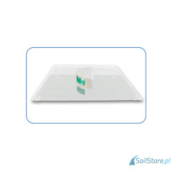 Lampa nawigacyjna NAVISLIM burtowa czerwona 112,5°, 2NM, 10-30V, montaż poziomy, obudowa biała