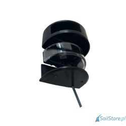 Lampa nawigacyjna NAVISLIM burtowa zielona 112,5°, 2NM, 10-30V, montaż poziomy, obudowa biała