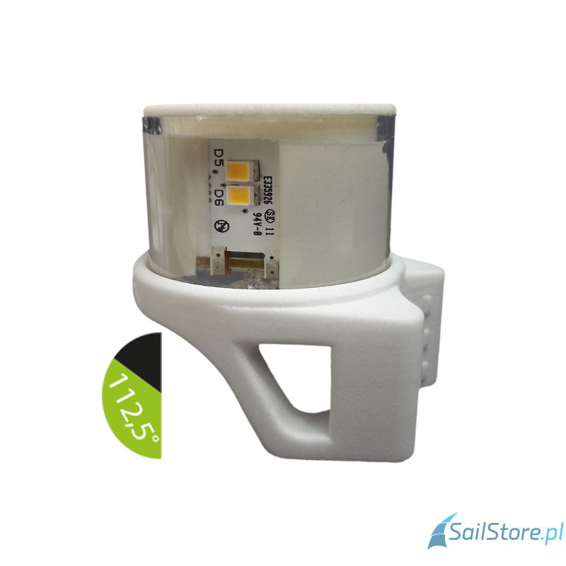 Lampa nawigacyjna Tiny LED burtowa zielona 112,5°, 1NM, 12 V, do łodzi 12 m