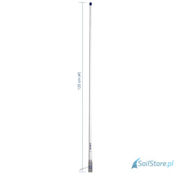 SCOUT KS-41 Antena VHF z włókna szklanego 3 dB, 1,2 m (4′) – seria Titan