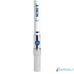 SCOUT QUICK 5 Antena VHF z włókna szklanego 6 dB, długość 2,4 m (8’) – QuickFit