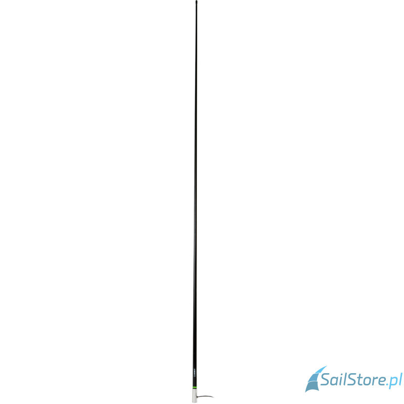 SCOUT KS-43 Antena 6 dB VHF z włókna szklanego , długość 2,4 m (8'), czarna