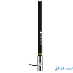 SCOUT KS-43 Antena 6 dB VHF z włókna szklanego , długość 2,4 m (8'), czarna