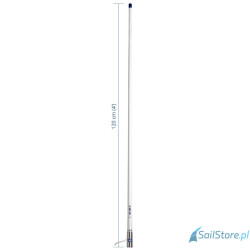 SCOUT KS-120 Antena AM/FM z włókna szklanego, 1,2 m (4′), seria Titan