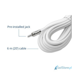 SCOUT KS-120 Antena AM/FM z włókna szklanego, 1,2 m (4′), seria Titan