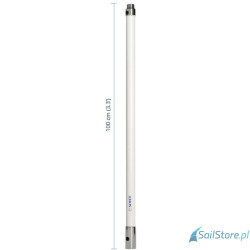 SCOUT PA-12 Przedłużka do anten VHF/GPS/AIS/AM-FM z włókna szklanego, długość 1 m (3.3′)