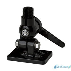 SCOUT PA-3 Nylonowy uchwyt anteny regulowany, gwint 1"x 14, obudowa czarna