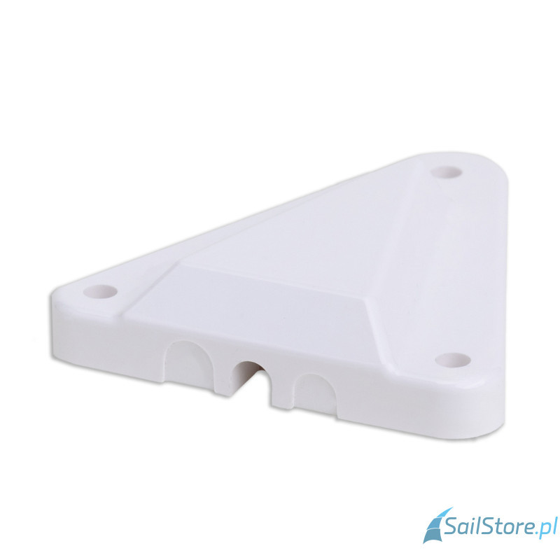 Scout PA-8 Przejście pokładowe do kabli koncentrycznych, obudowa biała, ASA