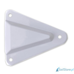 Scout PA-8 Przejście pokładowe do kabli koncentrycznych, obudowa biała, ASA