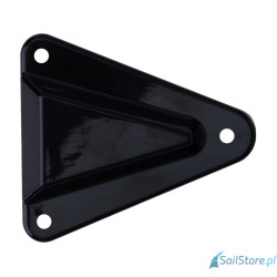 Scout PA-8B Przejście pokładowe do kabli koncentrycznych, obudowa czarna, ASA