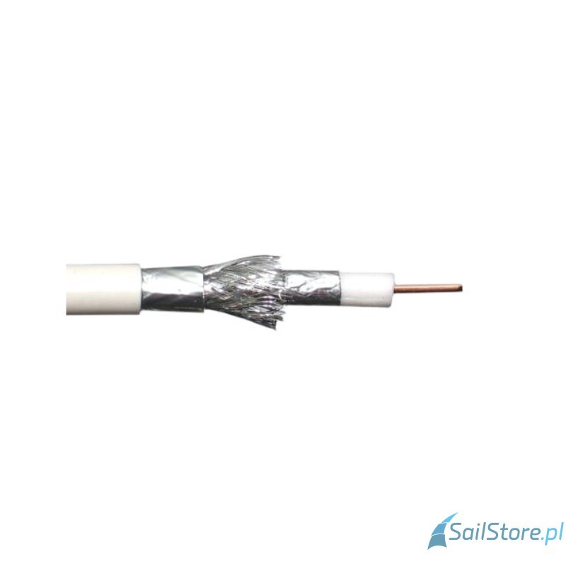 SCOUT Kabel koncentryczny RG-6/U coax, długość 20 m - 75 Ohm