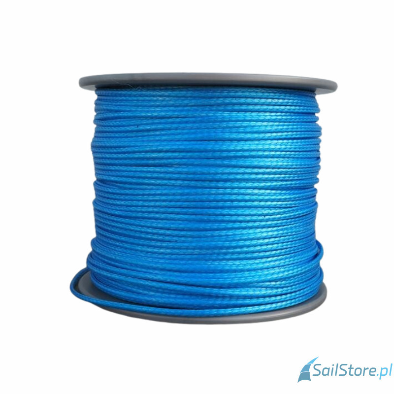 Lina syntetyczna HMPE-Aero 5 mm, niebieska