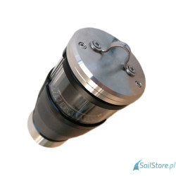 Lampa nawigacyjna podwieszana NAVIPRO HORIZONTAL żółta 360°, 2NM LED, 10-30V, obudowa czarna