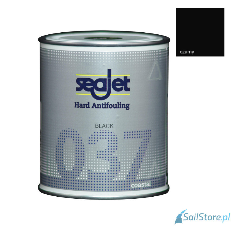 SEAJET 037 Coastal 0,75L czarna twarda farba antyporostowa