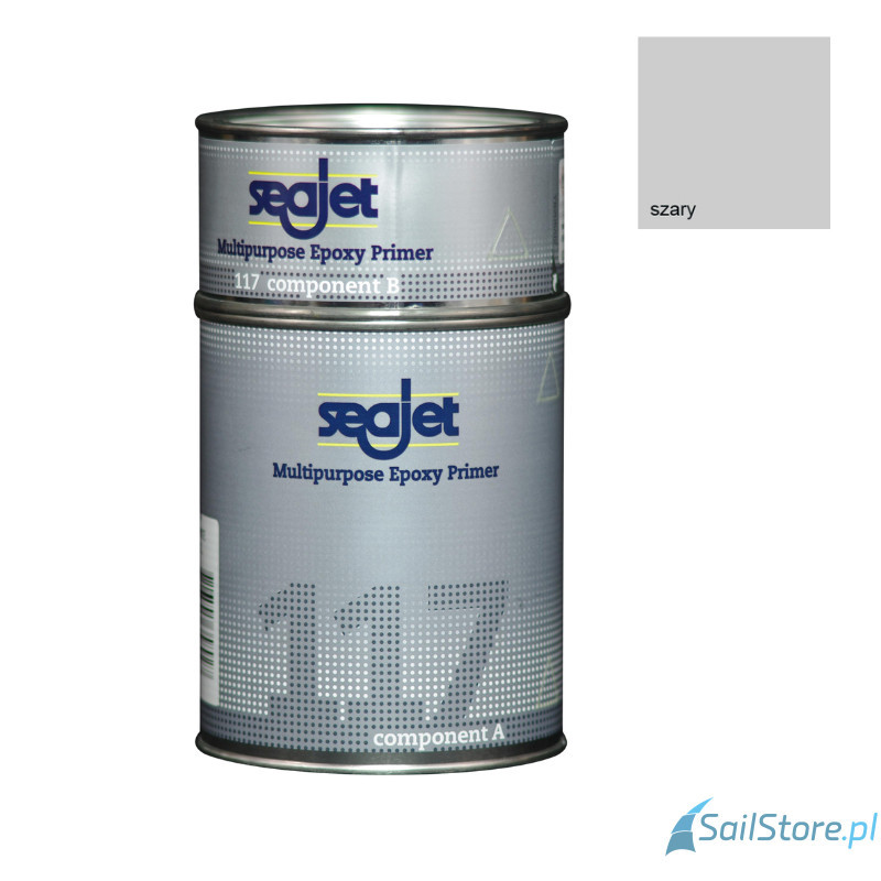 SEAJET Podkład epoksydowy 117 Multipurpose Epoxy Primer 1L, szary osmoza