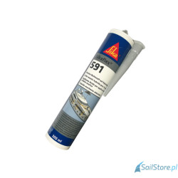 Sikaflex 591 elastyczna masa hybrydowa do klejenia i uszczelniania 300 ml, biała