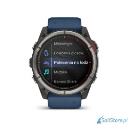 Garmin Quatix 8 - 51 mm, zegarek żeglarski