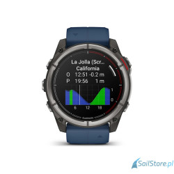 Garmin Quatix 8 - 51 mm, zegarek żeglarski