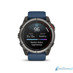 Garmin Quatix 8 - 51 mm, zegarek żeglarski