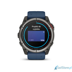 Garmin Quatix 8 - 51 mm, zegarek żeglarski