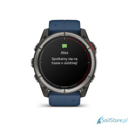 Garmin Quatix 8 - 51 mm, zegarek żeglarski