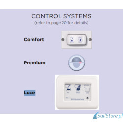 Sanimarin 31 elektryczna toaleta jachtowa 12/24V z panelem elektronicznym