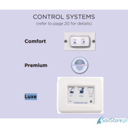 Sanimarin 32 elektryczna toaleta jachtowa 12/24V z panelem elektronicznym