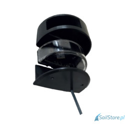 Lampa nawigacyjna NAVISLIM burtowa czerwona 2x180°, 2NM, 10-30V, montaż poziomy, obudowa czarna