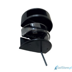 Lampa nawigacyjna NAVISLIM burtowa zielona 2x180°, 2NM, 10-30V, montaż poziomy, obudowa czarna