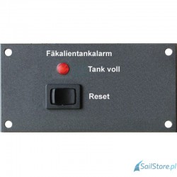 Philippi FAF 12V/24V panel kontrolny poziomu zbiornika fekaliów z alarmem