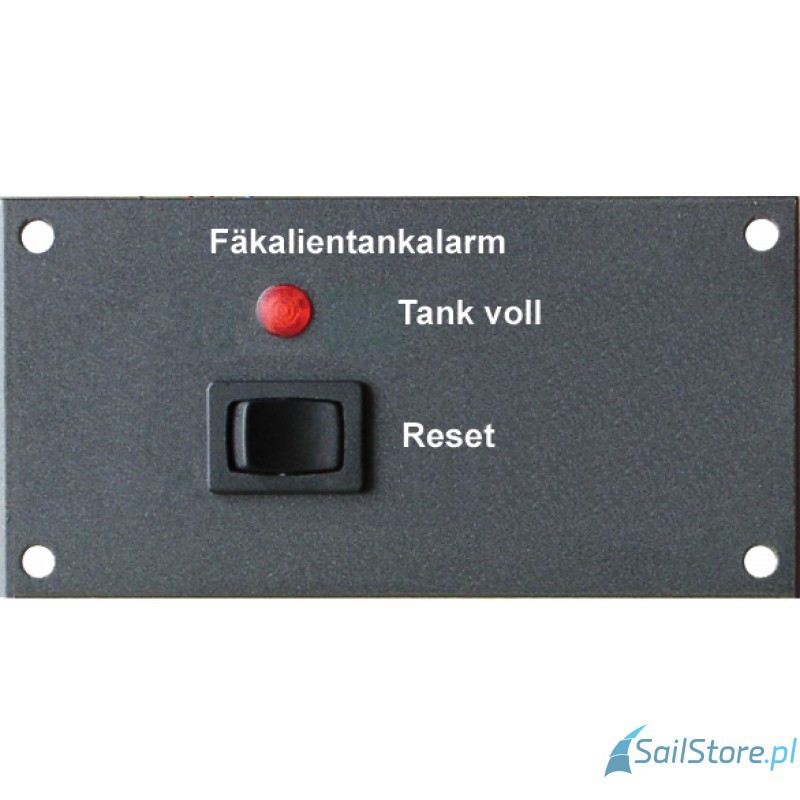 Philippi FAF 12V/24V panel kontrolny poziomu zbiornika fekaliów z alarmem
