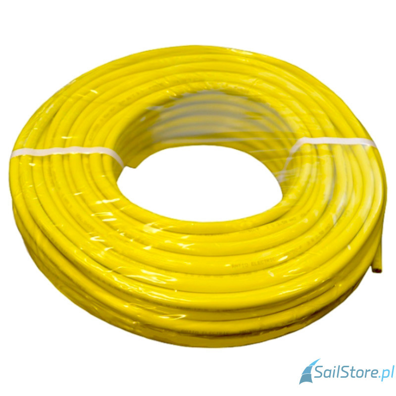 RATIO Kabel żółty zasilania z lądu H07BQ-F PUR 3 x 4,0 mm2, 25A/250V