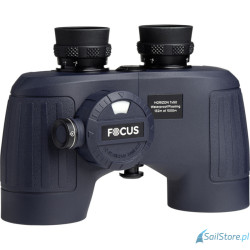 Lornetka Focus Sport Optics, model Horizon 7x50 WP Compass, wodoodporna, pływająca, z podświetlanym kompasem