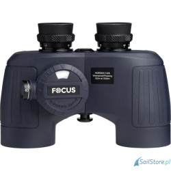 Lornetka Focus Sport Optics, model Horizon 7x50 WP Compass, wodoodporna, pływająca, z podświetlanym kompasem