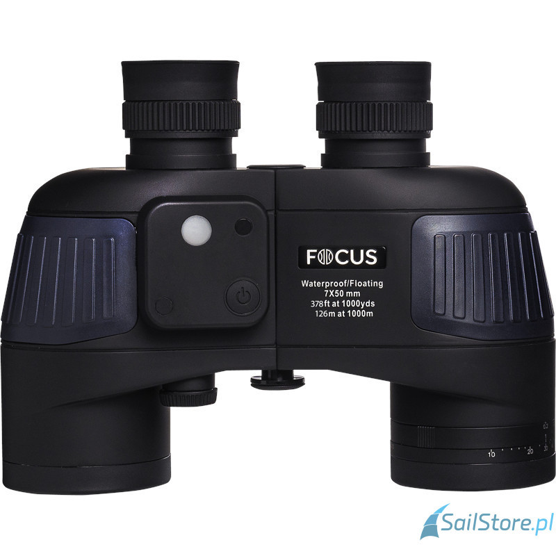 Lornetka Focus Aquafloat 7x50, wodoodporna z kompasem