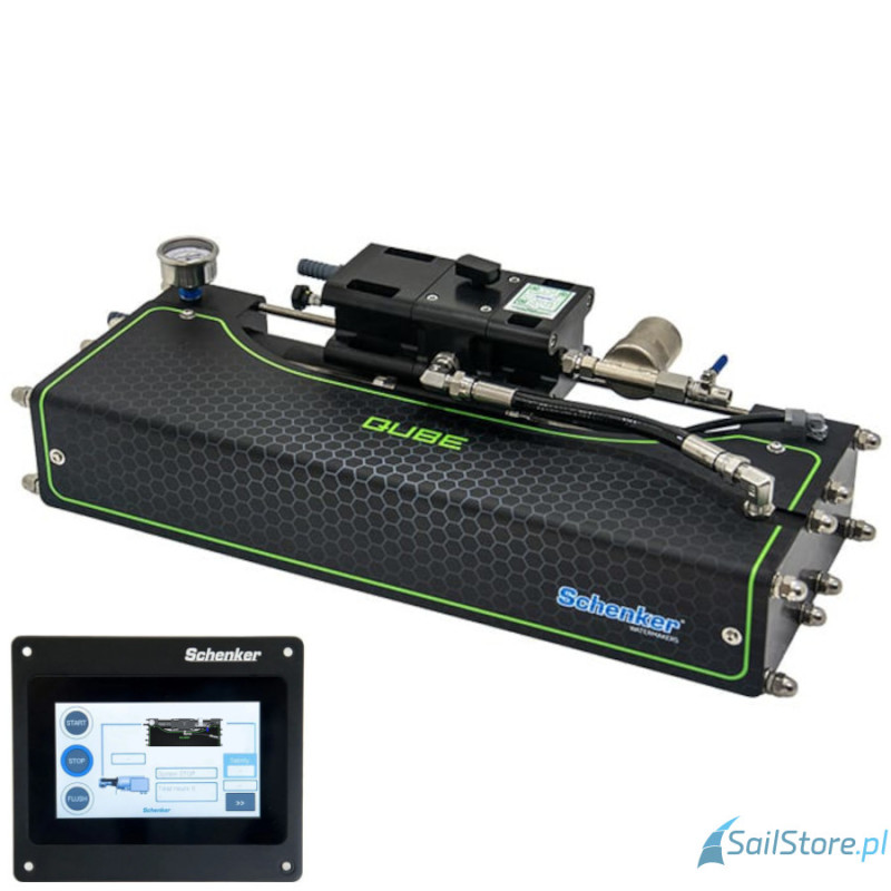 Odsalarka Schenker Watermakers QUBE 30 Touch 12V lub 24V, z zaawansowanym panelem dotykowym