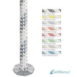 Regatta Ropes Titanic lina szotowa, oplot 16 lub 32-splotowego poliestru HT, rozmiary 3-16 mm