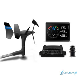 Garmin - GMI 40 Wielofunkcyjny instrument pokładowy, 4,3 cala, przewodowe przetworniki gWind, DST820 52 mm