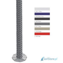 Regatta Ropes Brisbane lina cumownicza, z 24-splotowym oplotem 1:1 poliestru HT, ochrona UV, rozmiary 12–24 mm
