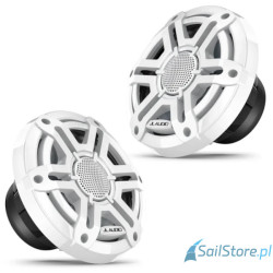 JL Audio - Głośniki morskie M200 6,5″ z maskownicą White Sport, para
