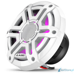 JL Audio - Głośniki morskie M200 6,5″ z diodami RGB LED, z maskownicą White Sport, para