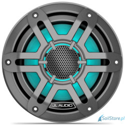 JL Audio - Głośniki morskie M200 6,5″ z diodami RGB LED, z maskownicą Grey Sport, para